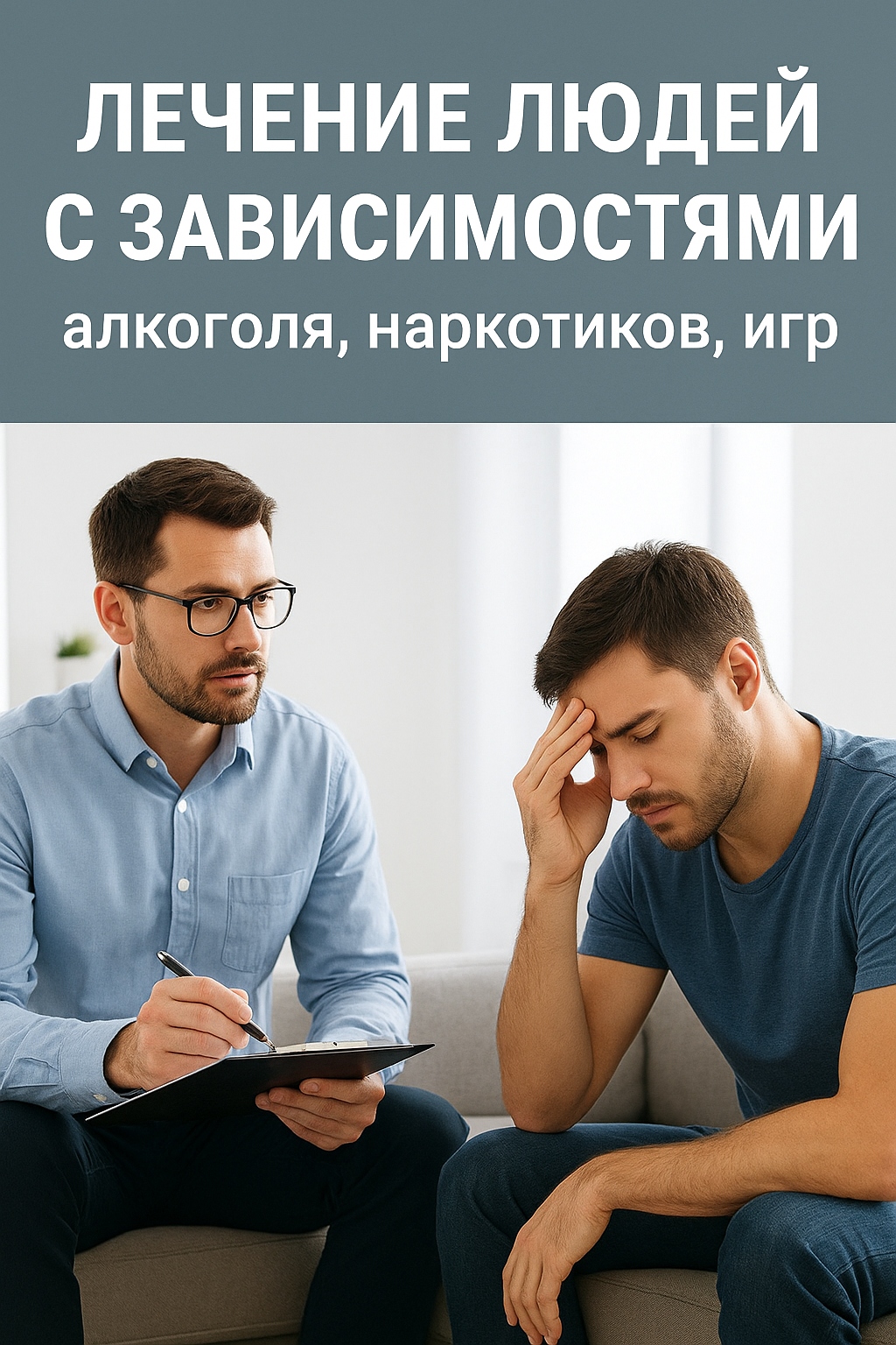 Лечение алкогольной, наркотической и игровой зависимости – профессиональная помощь