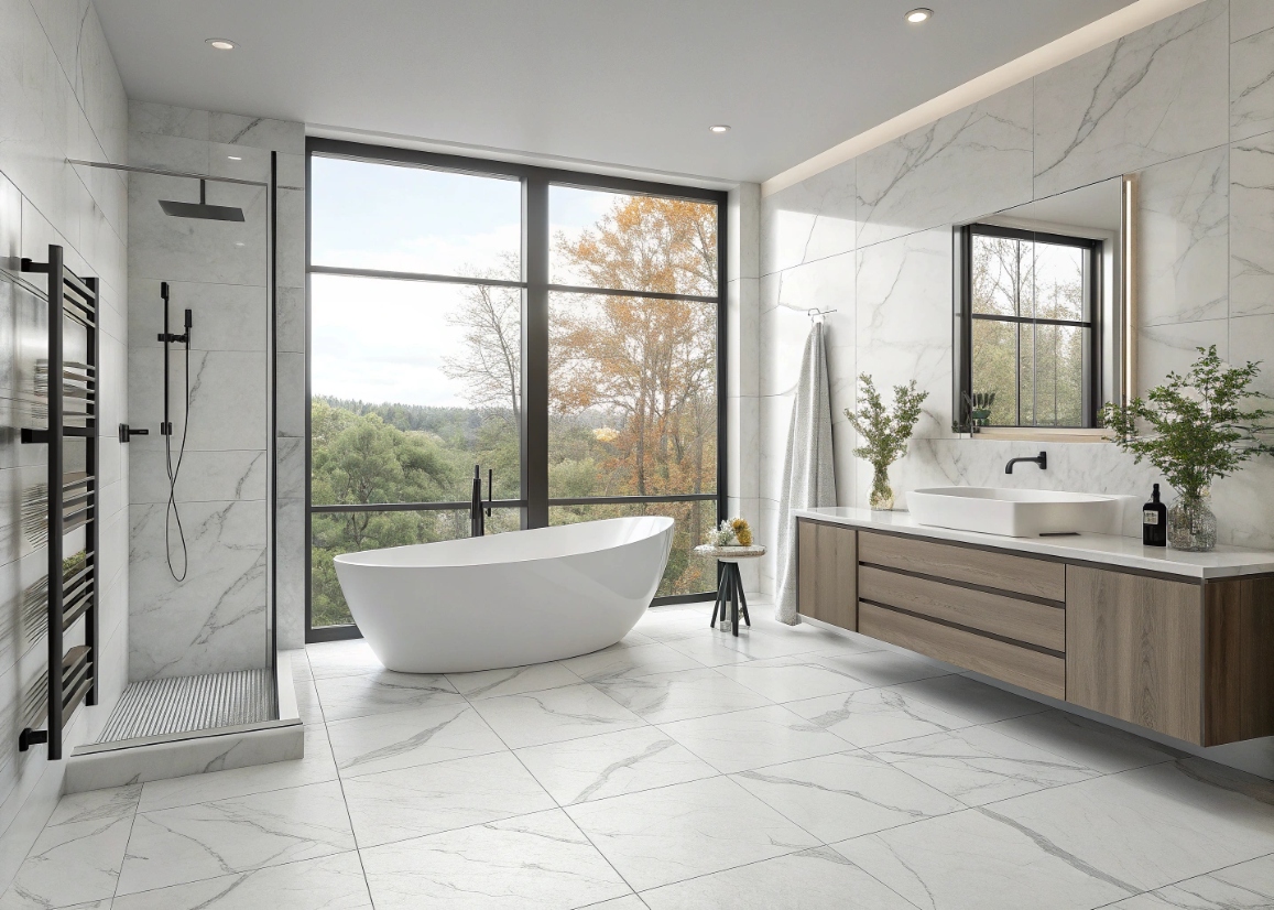 Керамическая плитка и керамогранит для каминной зоны и печей